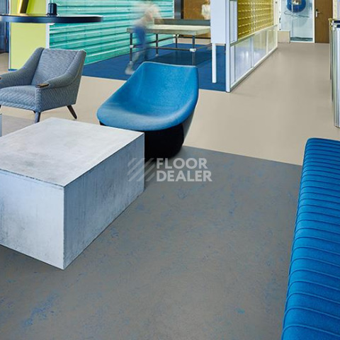 Forbo Marmoleum Decibel on Order 373435 blue shimmer фото 2 | FLOORDEALER